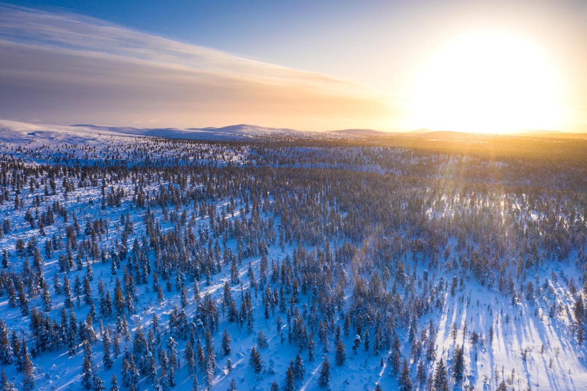 Fell Centre Kiilopaeae, Hotelli Niilanpaeae Сариселка Екстериор снимка