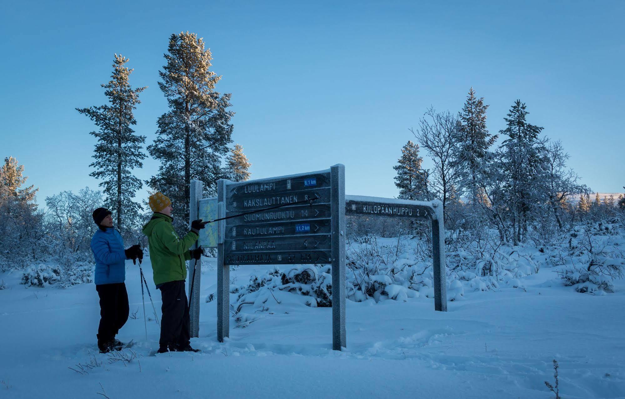 Fell Centre Kiilopaeae, Hotelli Niilanpaeae Сариселка Екстериор снимка